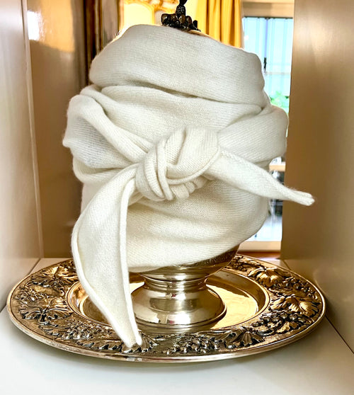 FOULARD BIANCO PANNA