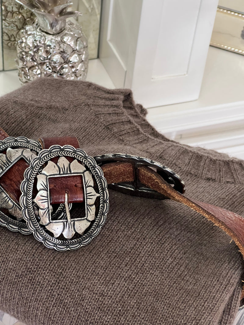 IL BOLERO MARRON "HAUTE COUTURE" | 100% CASHMERE