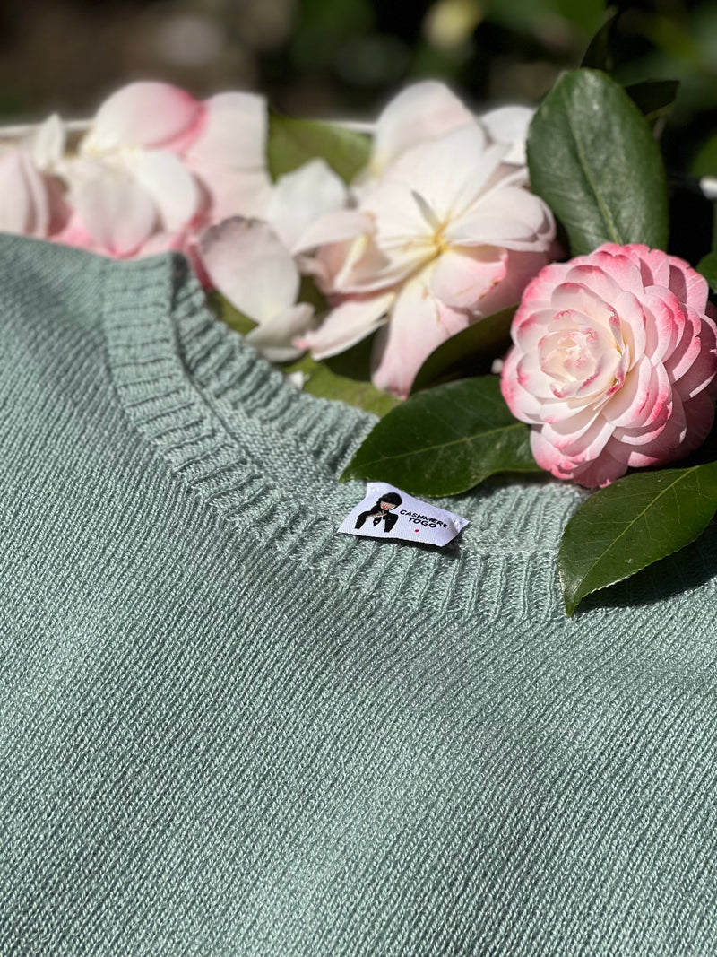 IL BON BON SALVIA| 100% CASHMERE