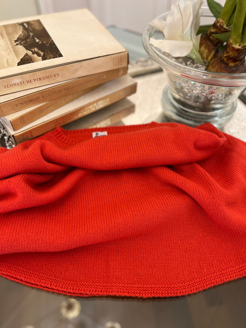 Il PONCHETTO ARANCIONE | 100% CASHMERE