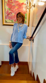 L'EASY CHIC CHE RISOLVE TUTTO 🖤 AZZURRO RAFFINATO SUBLIME