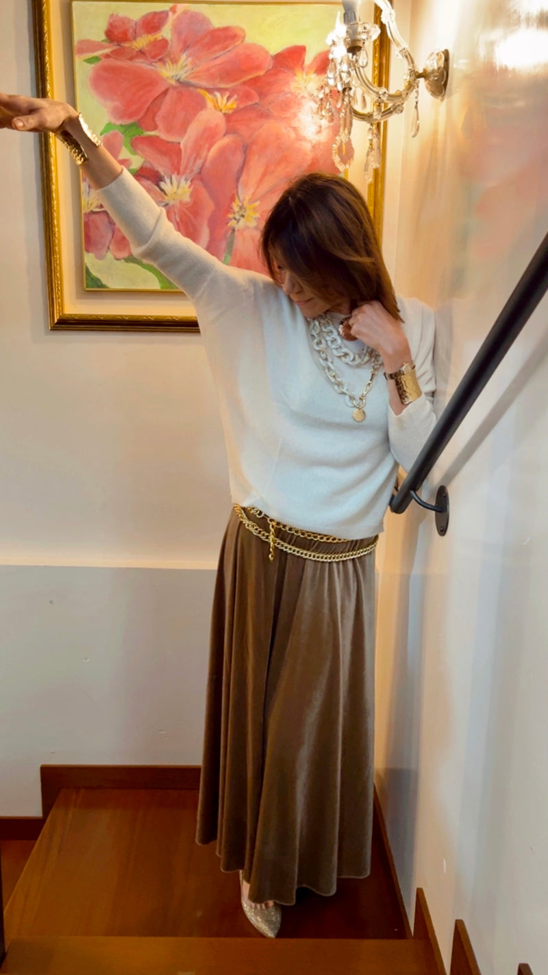 L'EASY CHIC CHE RISOLVE TUTTO 🖤 PANNA