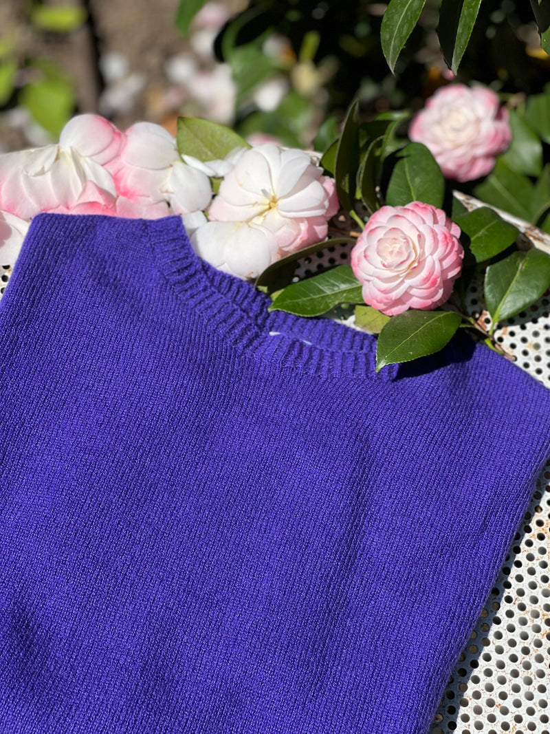 IL BON BON "VIOLA LUMINOSO PRIMAVERA" | 100% CASHMERE