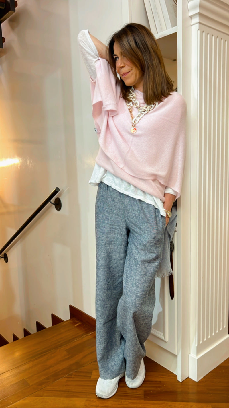 IL SALVIFICO ROSA | 100% CASHMERE