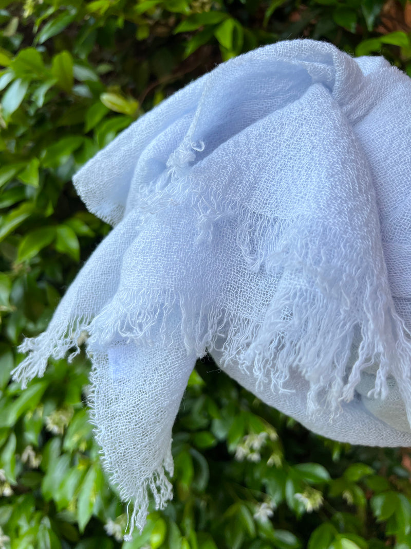 La Nuvoletta da Borsetta AZZURRO ACQUA STUPENDO | 100% cashmere