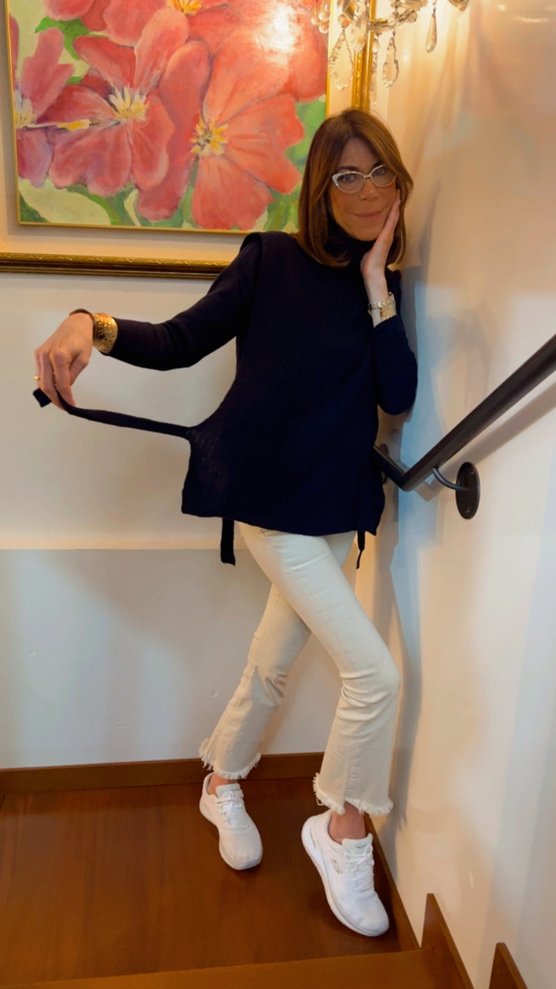 DAVANTINO GIOIELLO CON LACCETTI 🖤 BLU MARINE