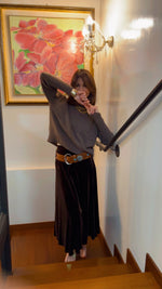 IL BOLERO MARRON "HAUTE COUTURE" | 100% CASHMERE