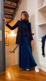 CASHMERE BLU MARINE & PUNTO LUCE BLUETTE