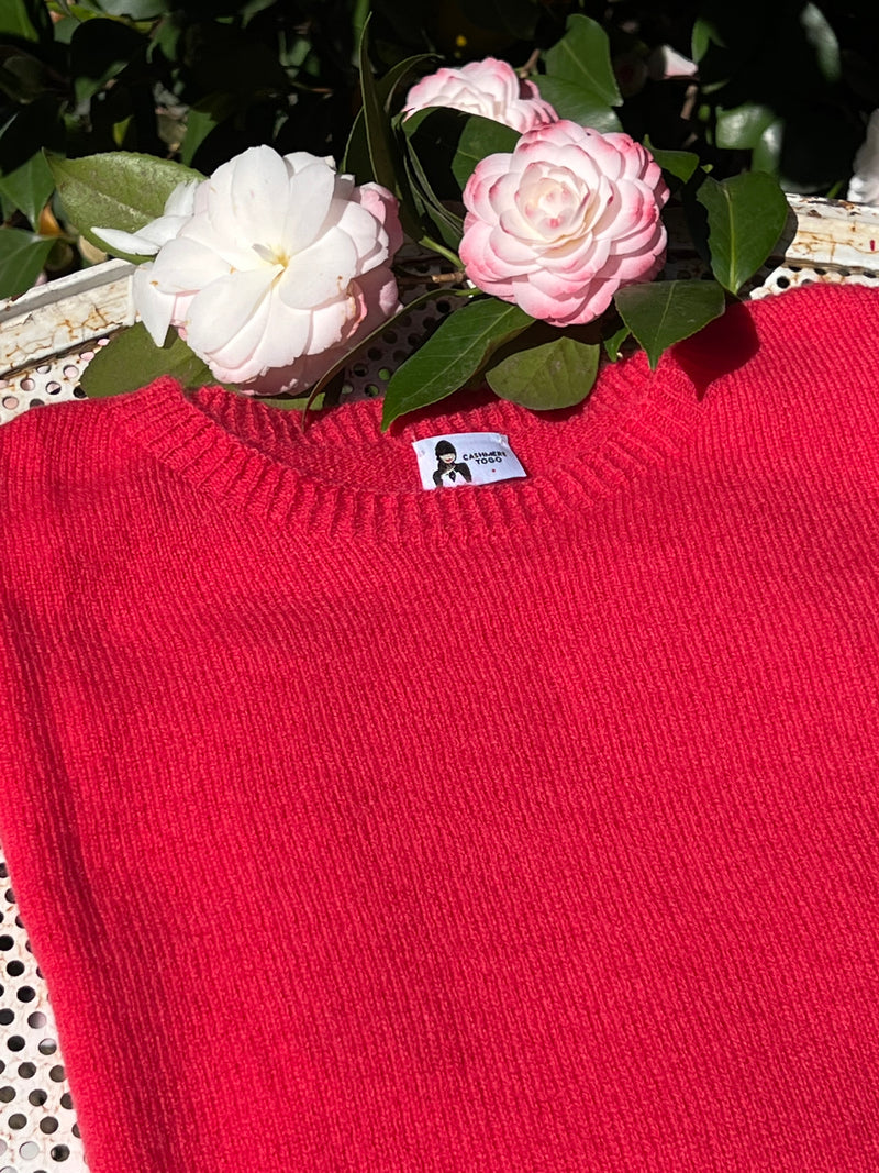 IL BON BON ROSSO CORALLO | 100% CASHMERE