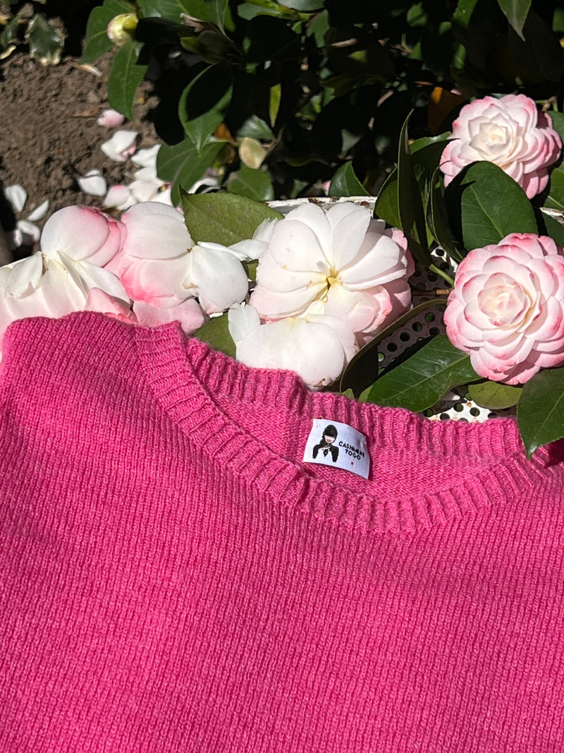 IL BON BON ROSA BELLISSIMO INTENSO | 100% CASHMERE