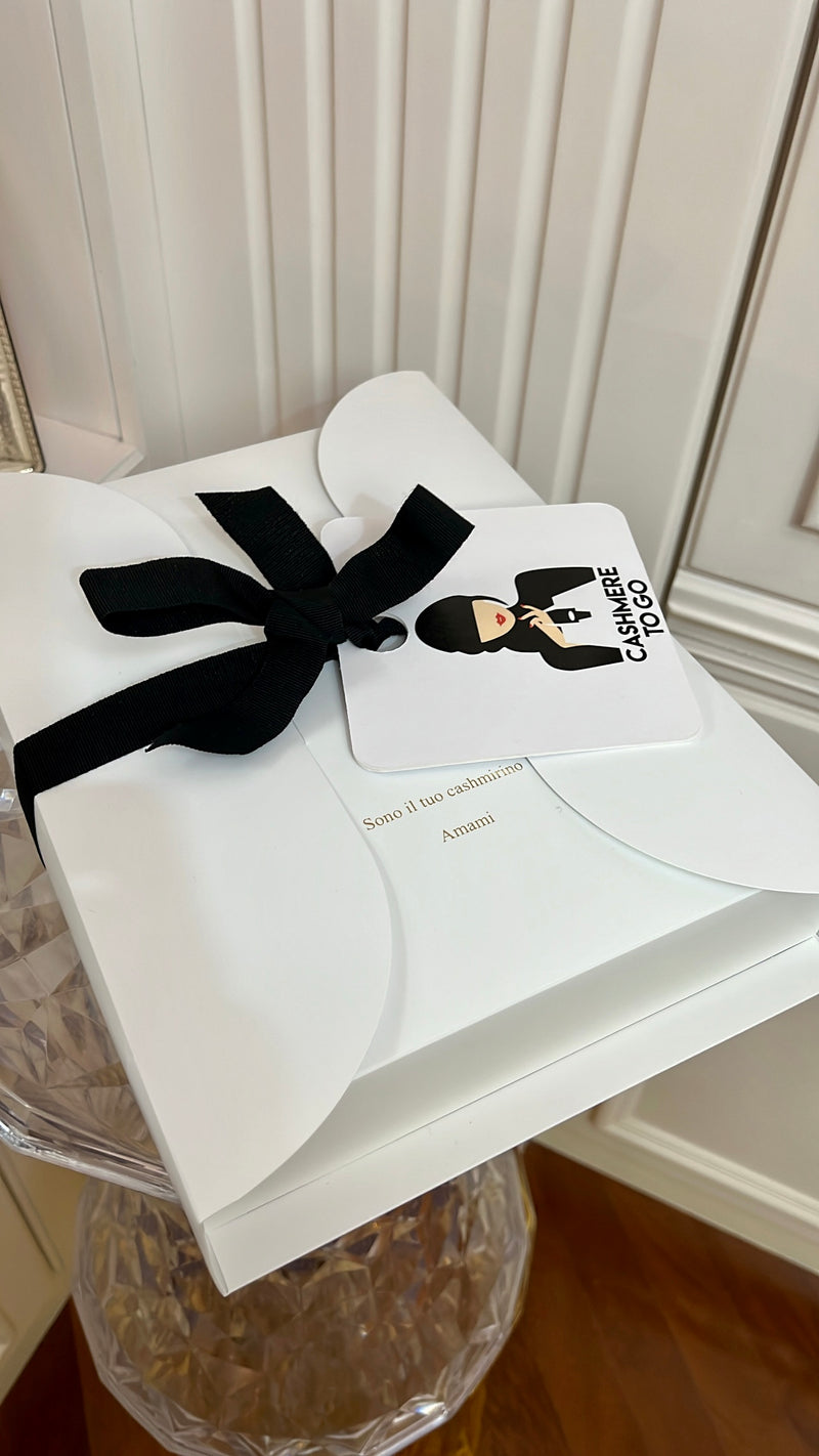 CONFEZIONE REGALO BIANCO/NERO