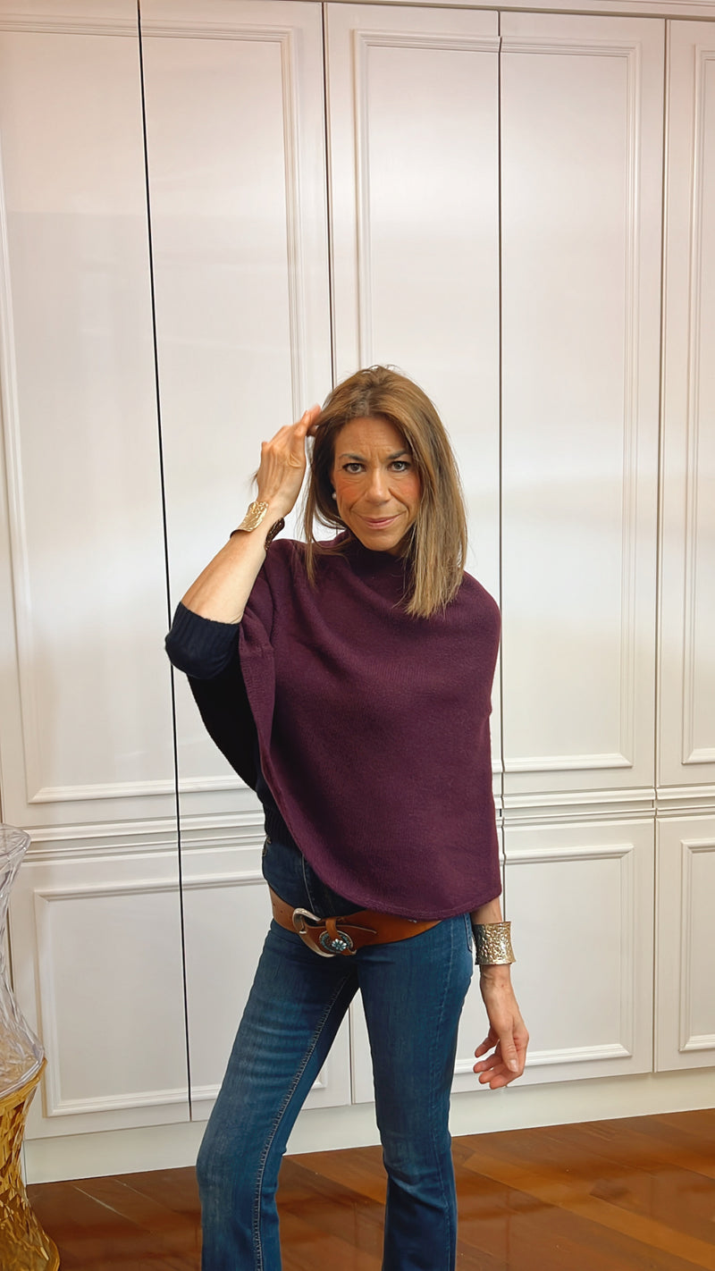 Il PONCHETTO PRUGNA  | 100% CASHMERE