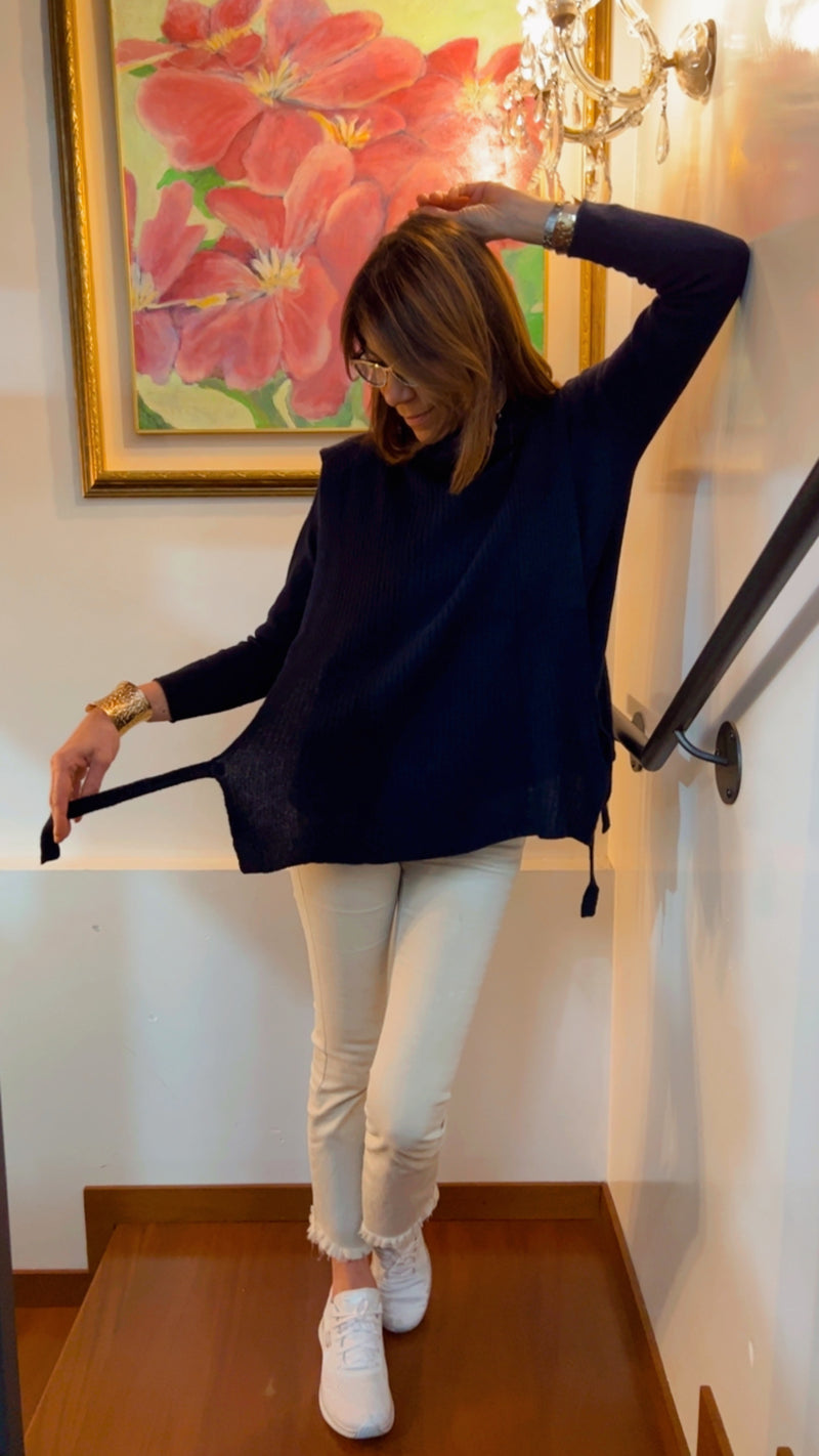 DAVANTINO GIOIELLO CON LACCETTI 🖤 BLU MARINE