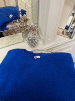 IL BOLERO COBALTO | 100% CASHMERE