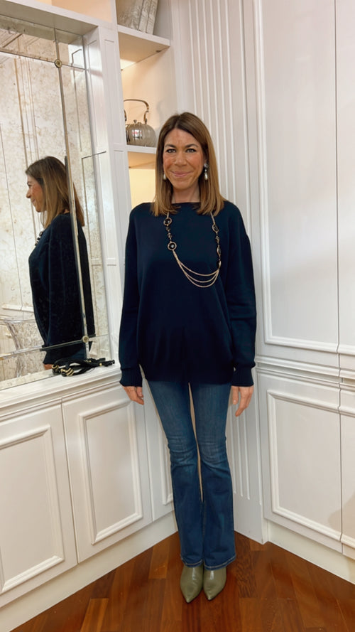 NUVOLA BLU | 100% CASHMERE