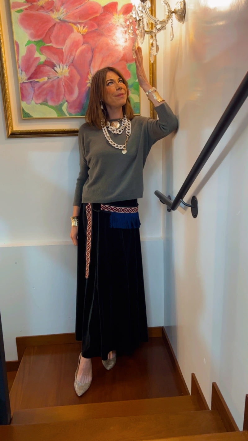 L'EASY CHIC CHE RISOLVE TUTTO 🖤 MILITARE