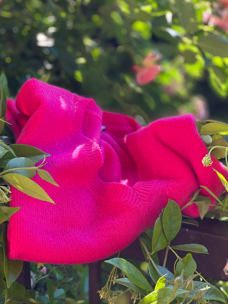 OVETTO FUCSIA | 100% CASHMERE
