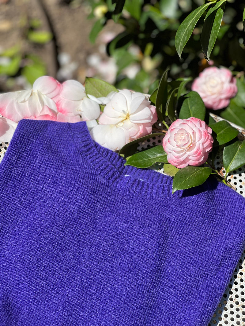 IL BON BON "VIOLA LUMINOSO PRIMAVERA" | 100% CASHMERE