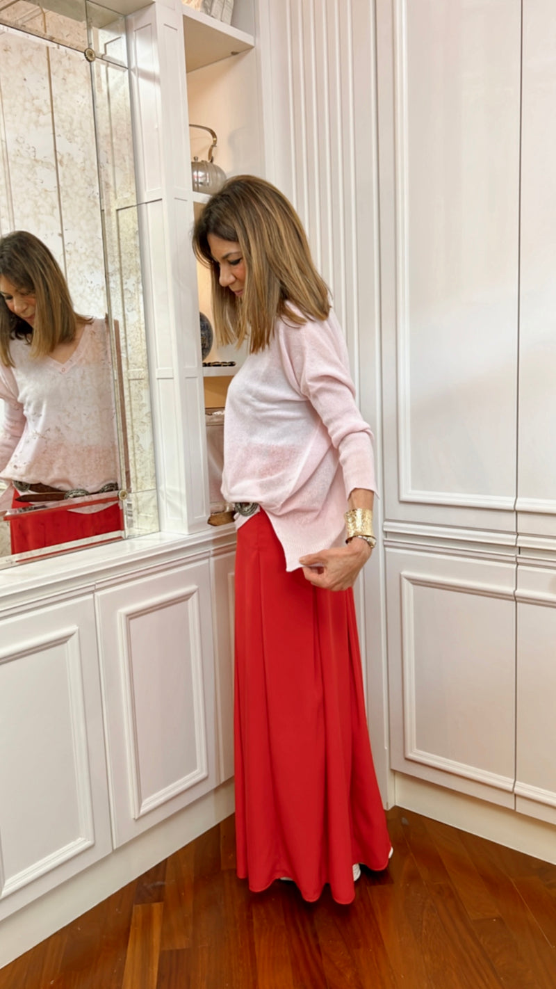 OVETTO ROSA TENUE STUPENDO | 100% CASHMERE