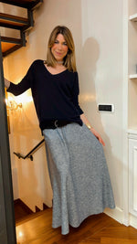 OVETTO BLU | 100% CASHMERE