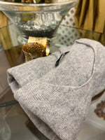 LO STILOSO GIROCOLLO GRIGIO | 100% CASHMERE