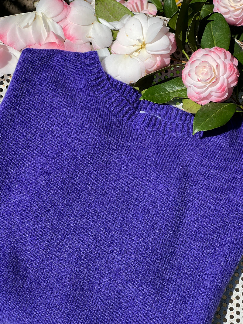 IL BON BON "VIOLA LUMINOSO PRIMAVERA" | 100% CASHMERE