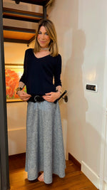 OVETTO BLU | 100% CASHMERE
