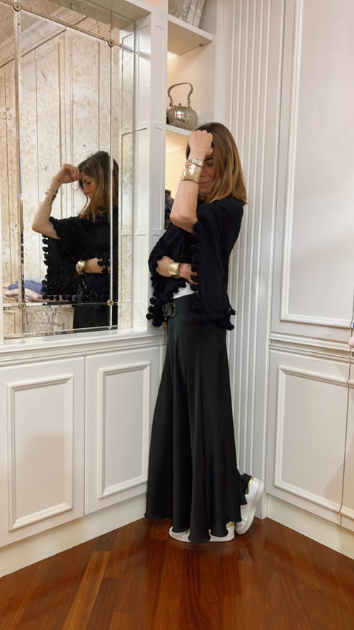 LA MANTELLA CON NAPPE IN CASHMERE ❤