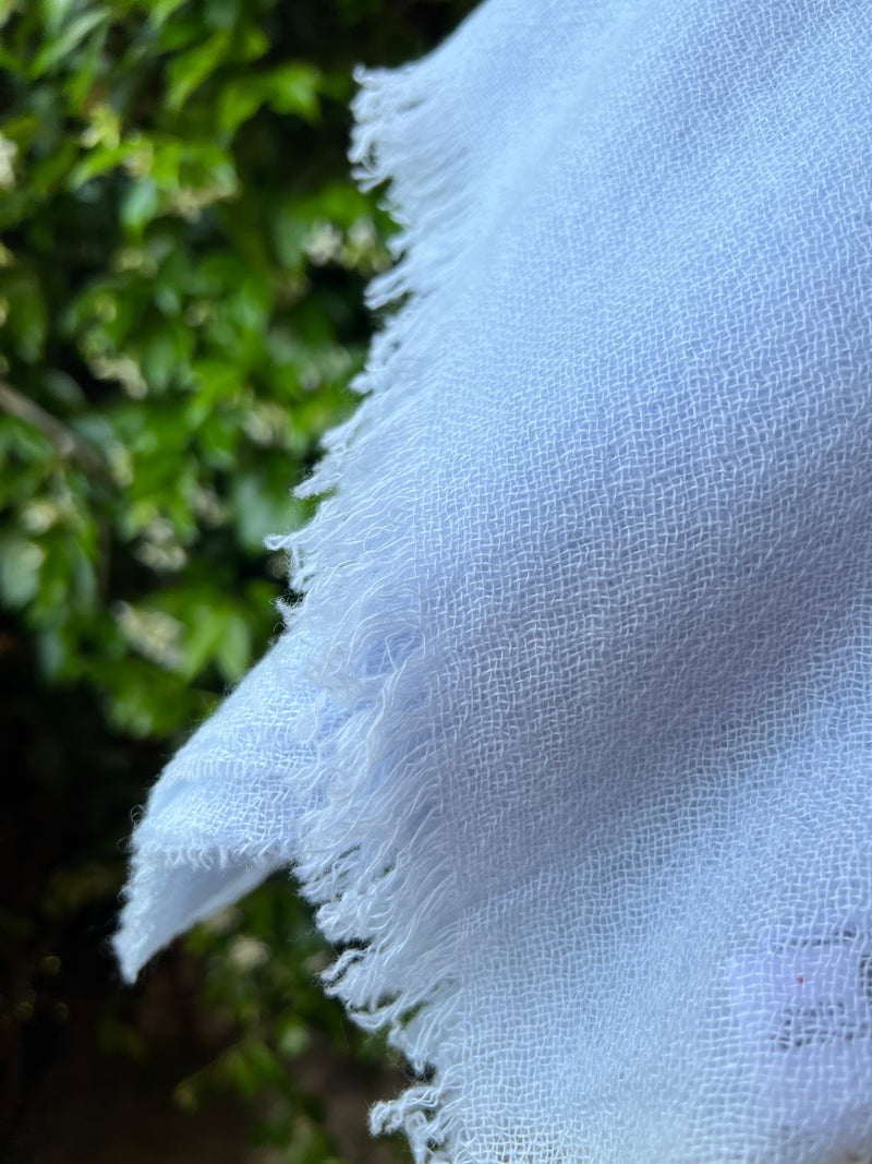 La Nuvoletta da Borsetta AZZURRO ACQUA STUPENDO | 100% cashmere