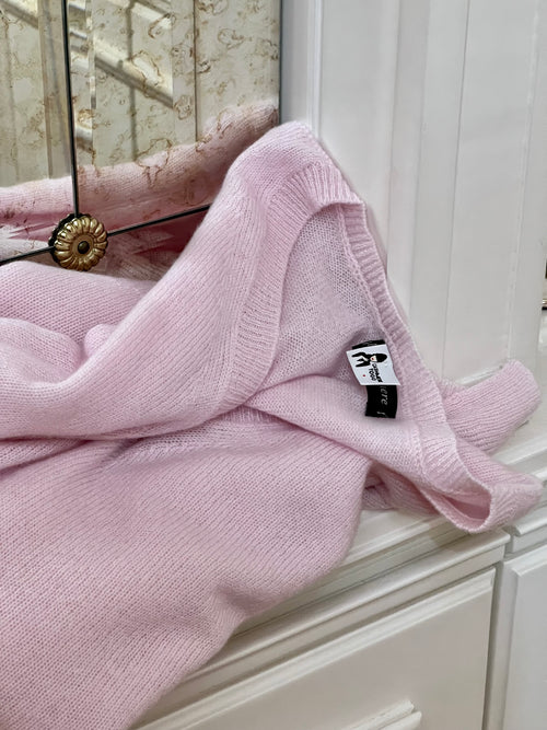 LO SCICCOSO "ROSA TENUE STUPENDO" | 100% CASHMERE