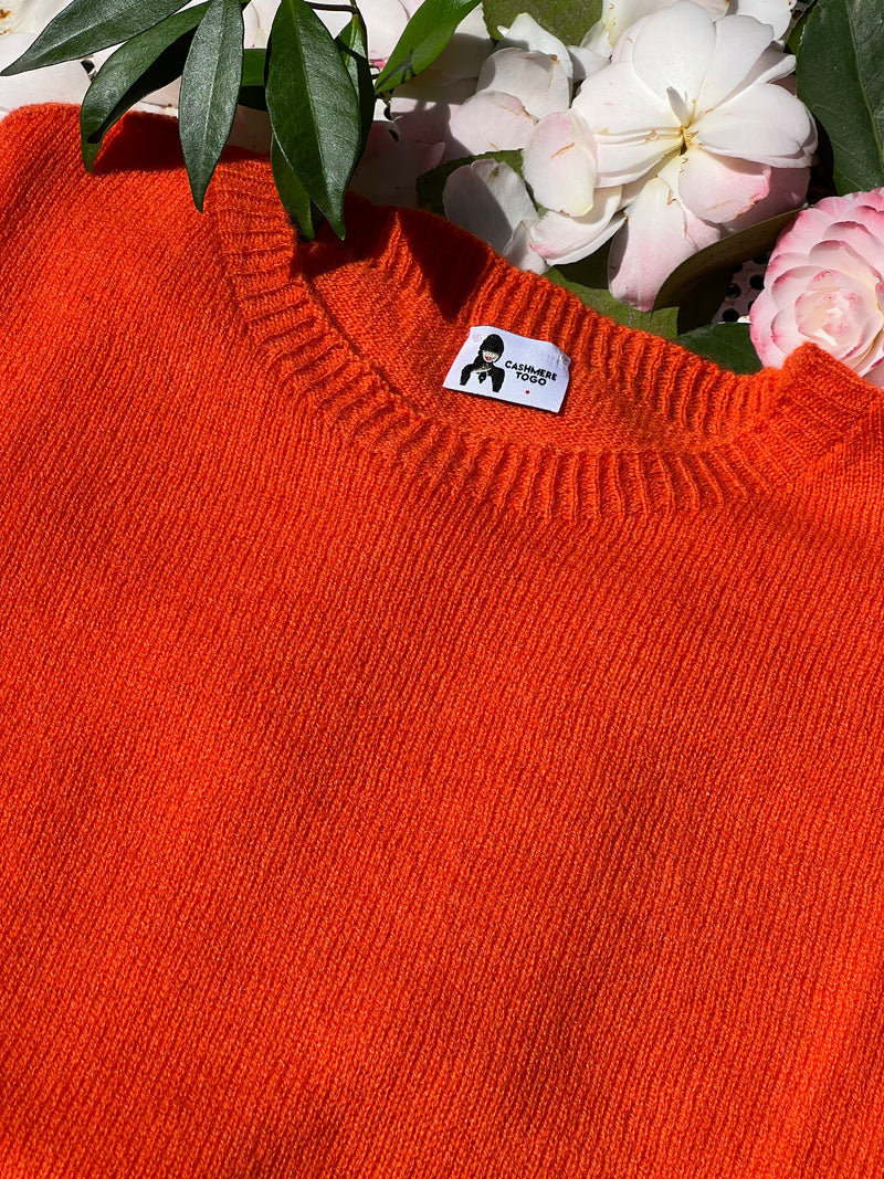 IL BON BON ARANCIONE | 100% CASHMERE
