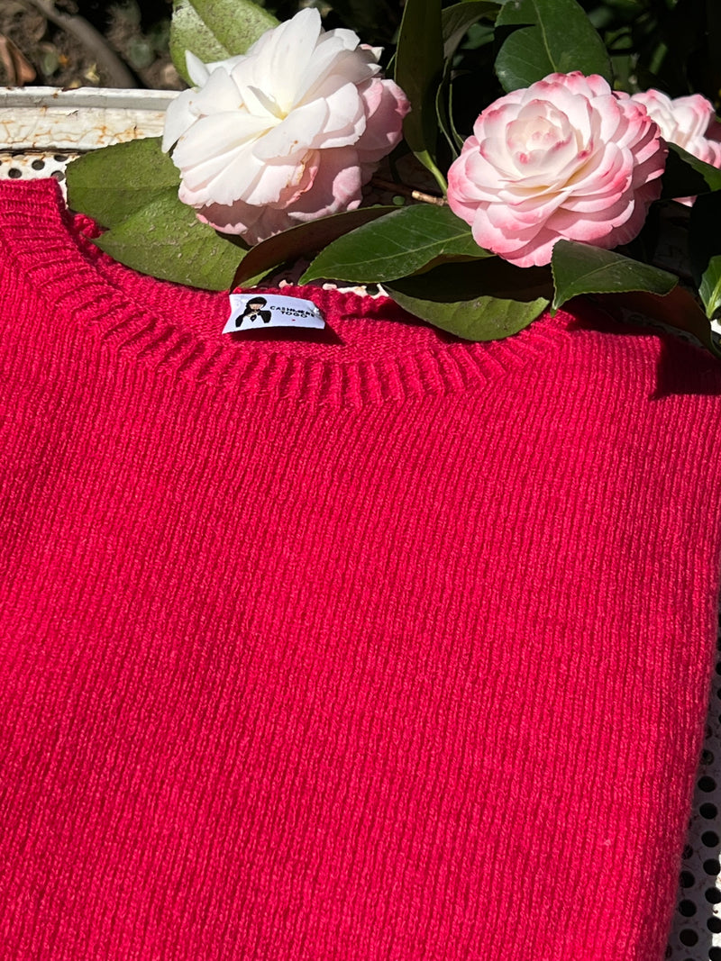 IL BON BON ROSSO CORALLO | 100% CASHMERE
