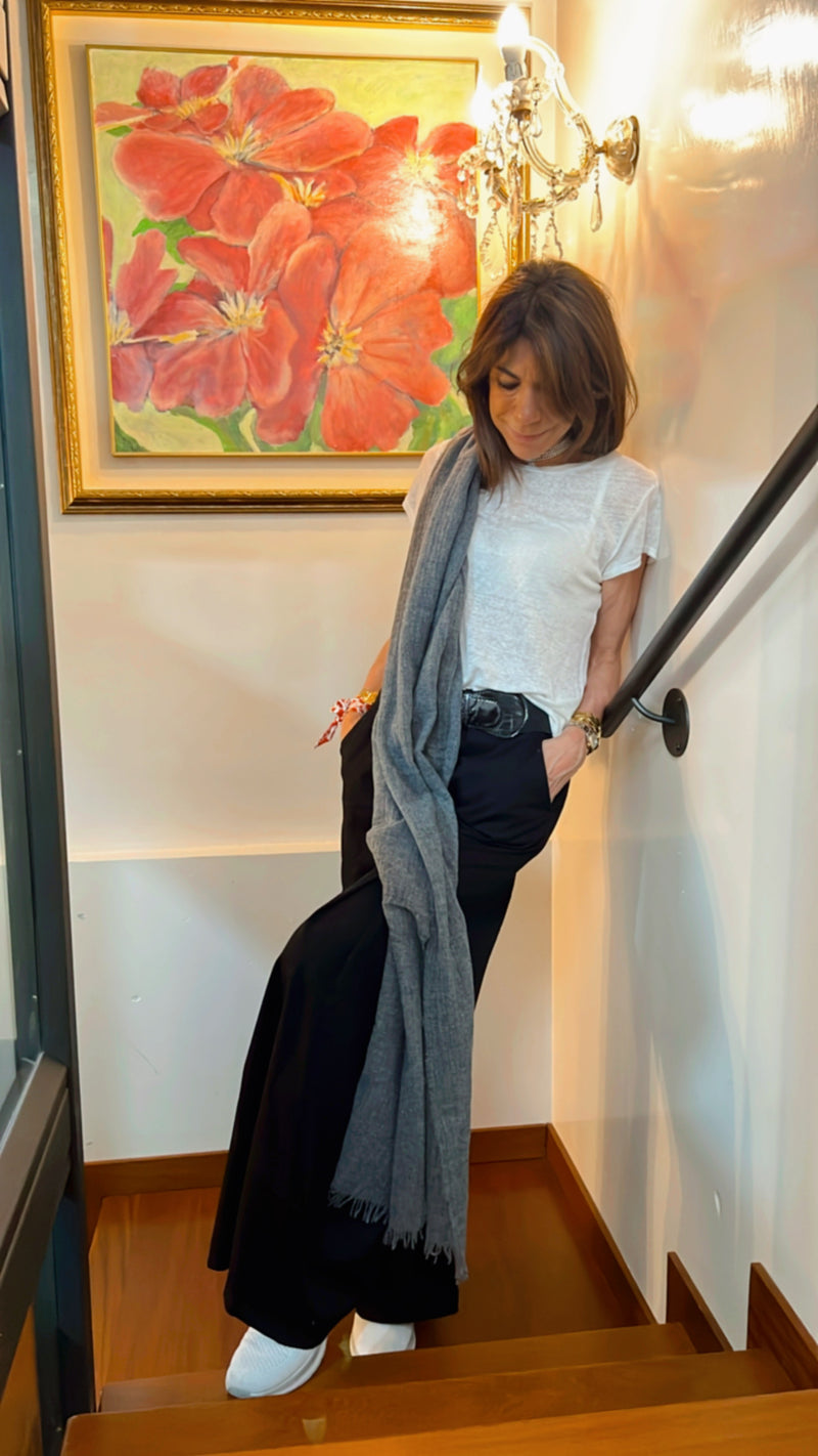 La Nuvoletta da Borsetta GRIGIO MEDIO | 100% cashmere