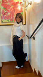La Nuvoletta da Borsetta BURRO SUPER CHIC | 100% cashmere