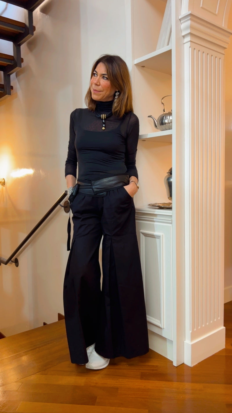 LA BASE VELATA NERO CON COLLO ALTO 🖤 LA BASE PERFETTA