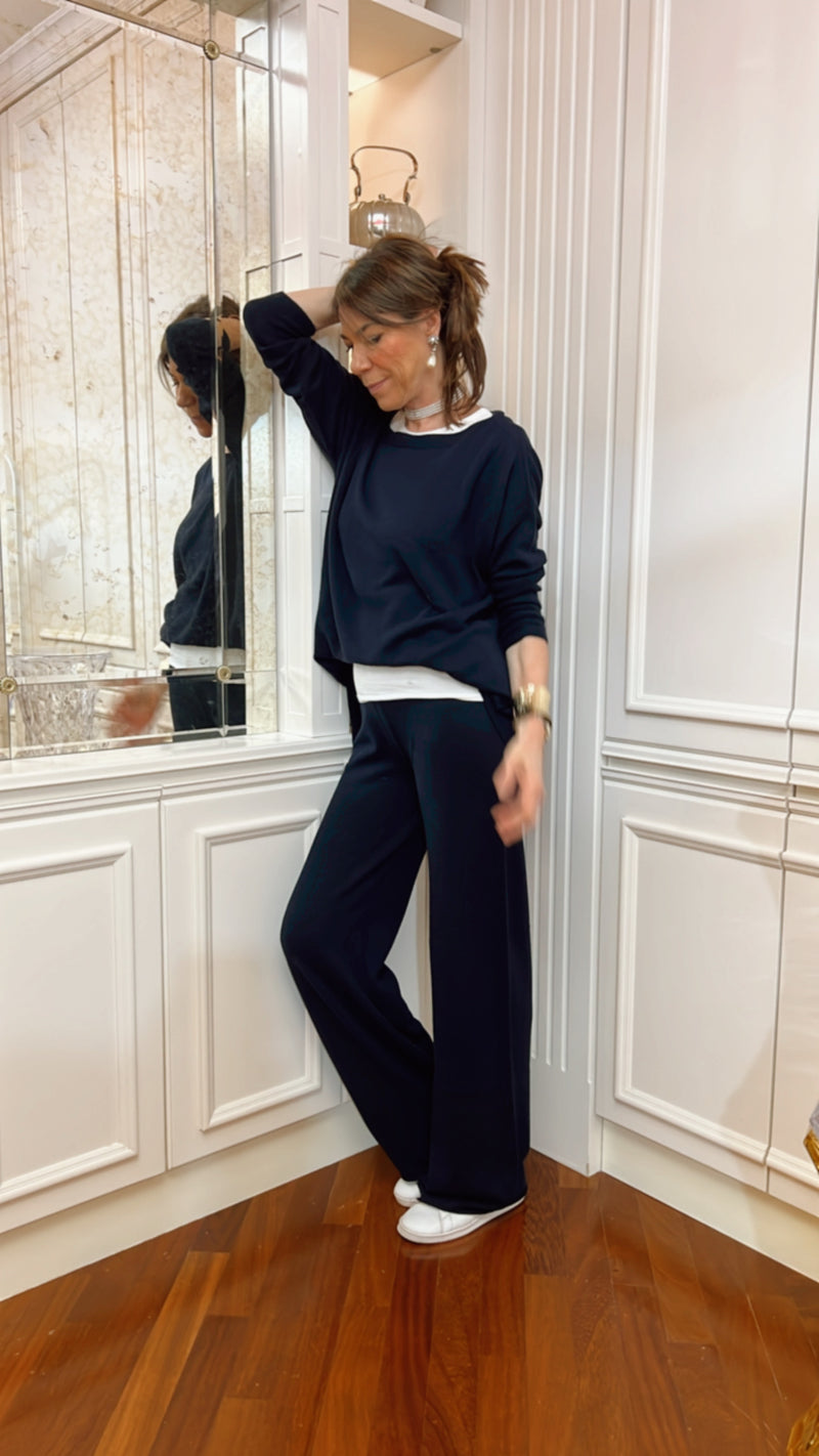 I PANTALONI DI CASHMERE 🖤 BLU