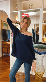 OVETTO BLU | 100% CASHMERE