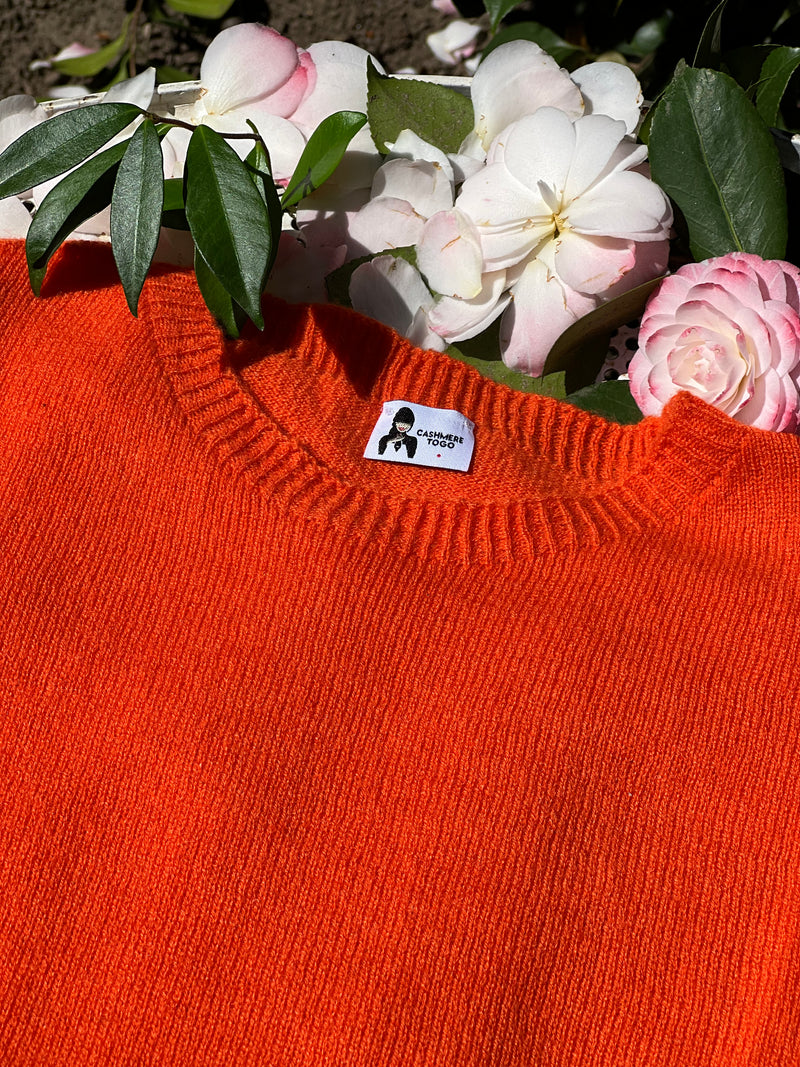 IL BON BON ARANCIONE | 100% CASHMERE