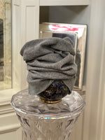SCALDACOLLO NUVOLA GRIGIO MEDIO 100% CASHMERE