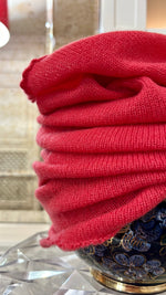 SCALDACOLLO NUVOLA CORALLO 100% CASHMERE