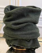 SCALDACOLLO NUVOLA VERDONE 100% CASHMERE