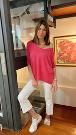 OVETTO FUCSIA | 100% CASHMERE