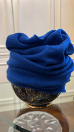 SCALDACOLLO NUVOLA BLUETTE  100% CASHMERE