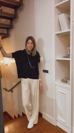 PIUMA IL CARDIGAN OVERSIZE ❤ NERO