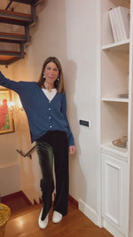 I PANTALONI DI VELLUTO 🖤 VERDE MUSCHIO - Su ordinazione/ spedizione a partire dal 29 ottobre